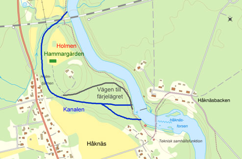 Karta Håknäs